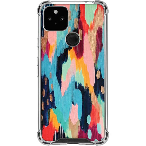 Etta Vee Color Melt Google Pixel 5a 5G Clear Case